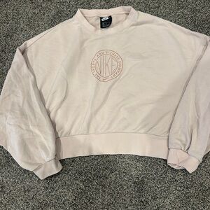 Nike Light Pink Logo Sweatshirt
